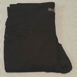 Lee Jet Black Denim Pants
